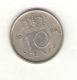 Нидерланды 10 центов 1964 год