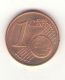 Латвия 1 евро цент  2014 год