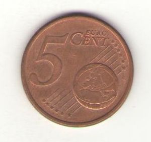 Германия, 5 евро центов 2002 год ― Антикварно-нумизматический центр "Пава" | интернет-магазин