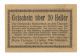 Австрия, 20 геллеров май 1920, нотгельд, община Нойкирхен (БД)