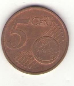 Германия, 5 евро центов 2005 год ― Антикварно-нумизматический центр "Пава" | интернет-магазин