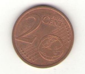 Германия, 2 евро цента 2002 год ― Антикварно-нумизматический центр "Пава" | интернет-магазин