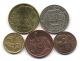 Набор 3: Монеты Африки (5 шт.)