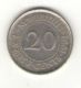 Маврикий, 20 центов ,1994 год