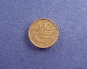 Франция, 10 франков 1951 ― Антикварно-нумизматический центр "Пава" | интернет-магазин
