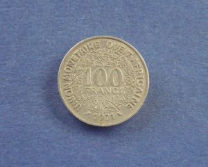 ЗАС, 100 франков 1971 ― Антикварно-нумизматический центр "Пава" | интернет-магазин