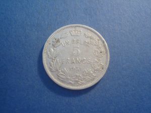 Бельгия, 5 франков 1931 фр ― Антикварно-нумизматический центр "Пава" | интернет-магазин