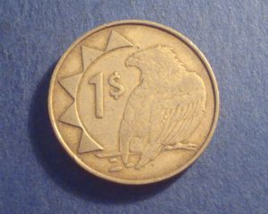 Намибия, 1 доллар 1996 ― Антикварно-нумизматический центр "Пава" | интернет-магазин