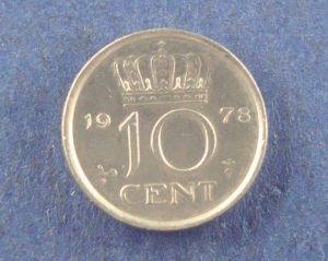 Нидерланды, 10 центов 1978 ― Антикварно-нумизматический центр "Пава" | интернет-магазин