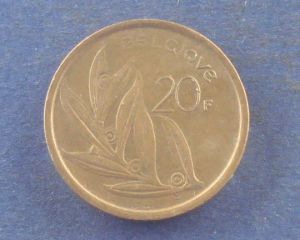 Бельгия, 20 франков 1981 (фр) ― Антикварно-нумизматический центр "Пава" | интернет-магазин