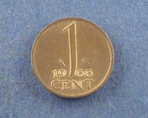 Нидерланды, 1 цент 1966 ― Антикварно-нумизматический центр "Пава" | интернет-магазин