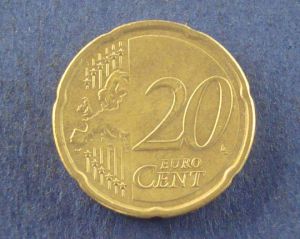 Греция, 20 евроцентов 2002 ― Антикварно-нумизматический центр "Пава" | интернет-магазин