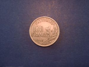Франция, 100 франков 1956 ― Антикварно-нумизматический центр "Пава" | интернет-магазин