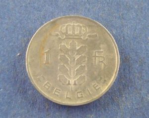 Бельгия, 1 франк 1952 фламанд. ― Антикварно-нумизматический центр "Пава" | интернет-магазин