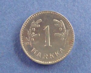 Финляндия, 1 марка 1951 Fe