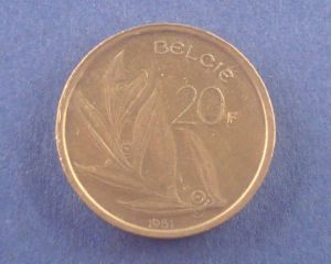 Бельгия, 20 франков 1981 (фл) ― Антикварно-нумизматический центр "Пава" | интернет-магазин