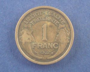 Франция, 1 франк 1932 ― Антикварно-нумизматический центр "Пава" | интернет-магазин
