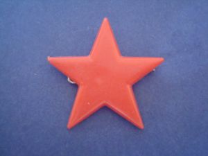 Значок, красная звезда ― Антикварно-нумизматический центр "Пава" | интернет-магазин