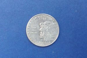 США 25 центов 2000 Нью Гемпшир